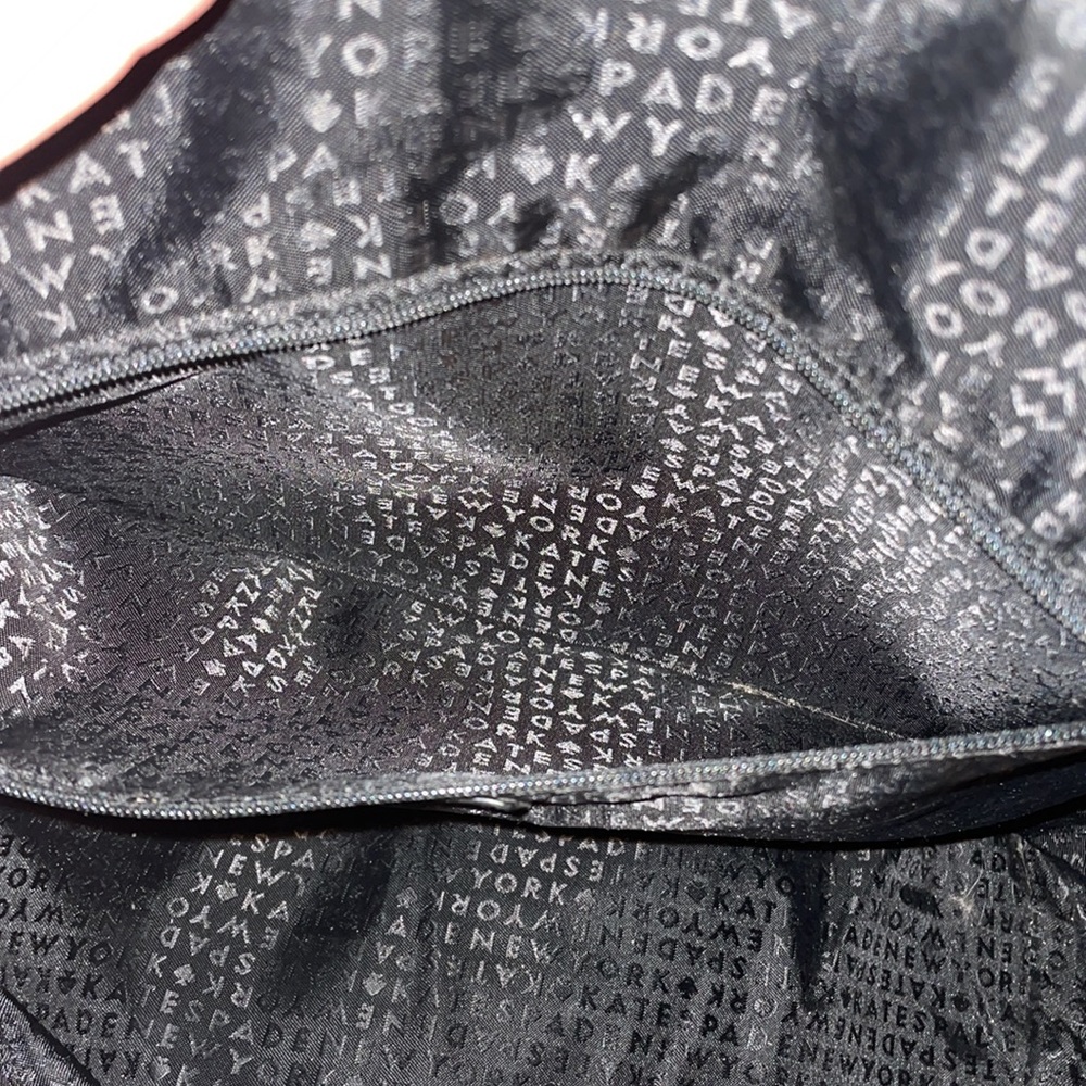 Kate Spade Black Greta Court Glitter Shoulder Tote Bag - Picture 5 of 10